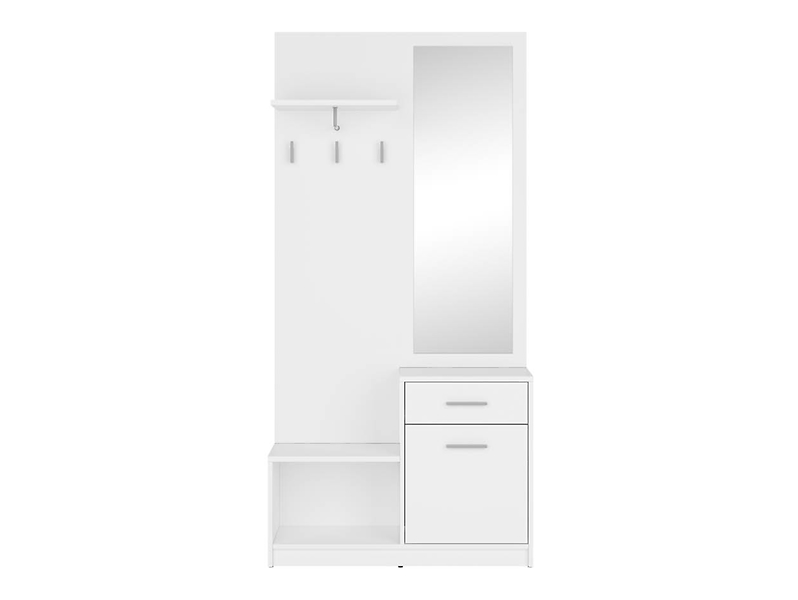 Komplet do przedpokoju Nepo Plus 90 cm biały