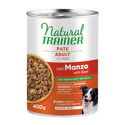 3 x Natural Trainer Wet Dog Food - 2 + 1 Free! *