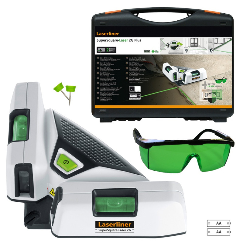 Niveau laser à lignes SuperSquare 2G Plus 90° LASERLINER