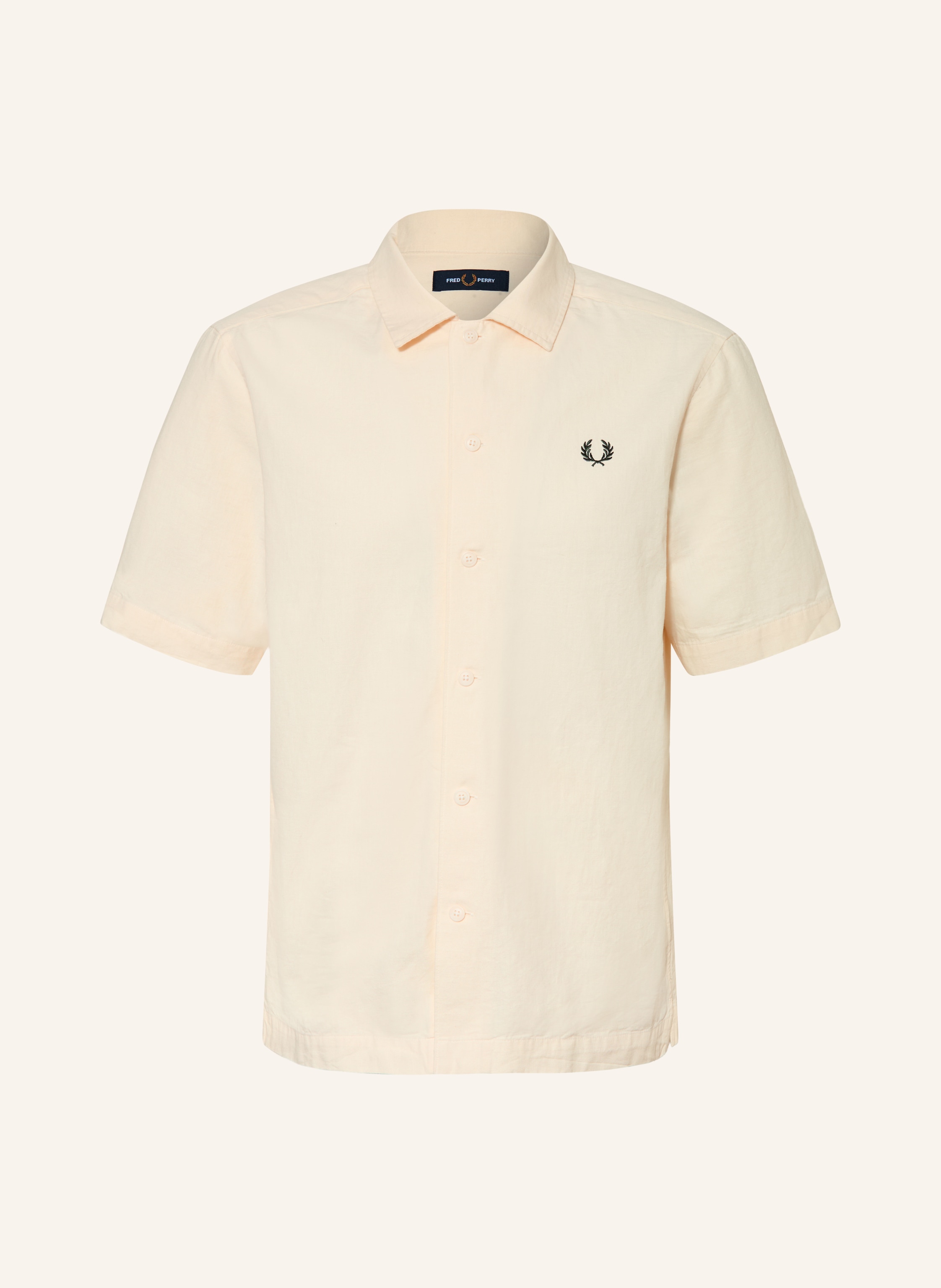 FRED PERRY Kurzarm-Hemd Comfort Fit
