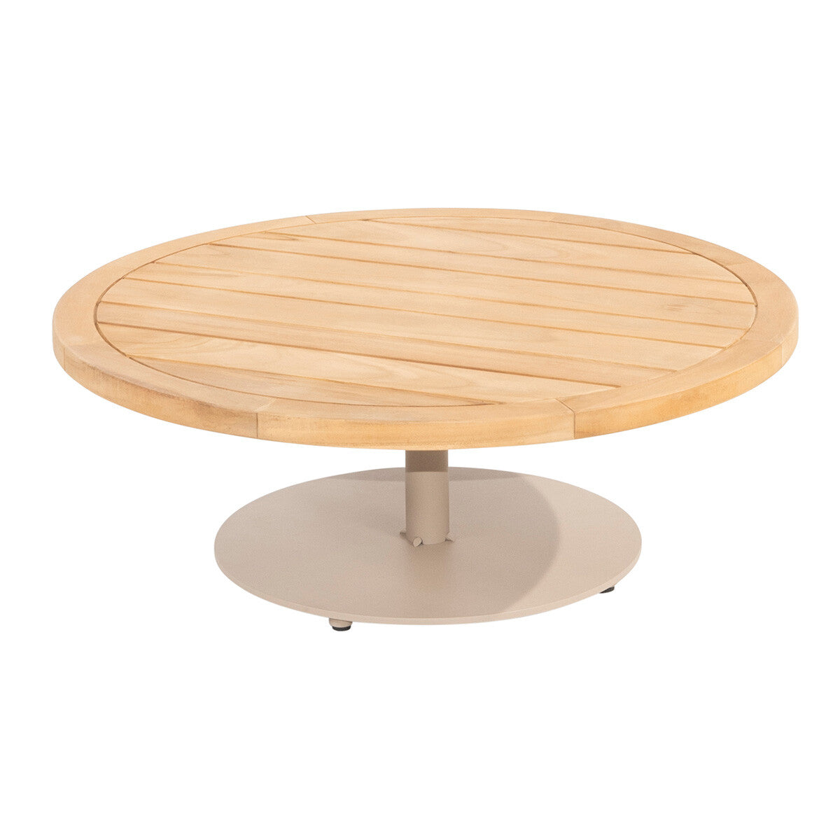 4 Seasons loungetafel Volta latte kleurig - Ø80 x 30 cm