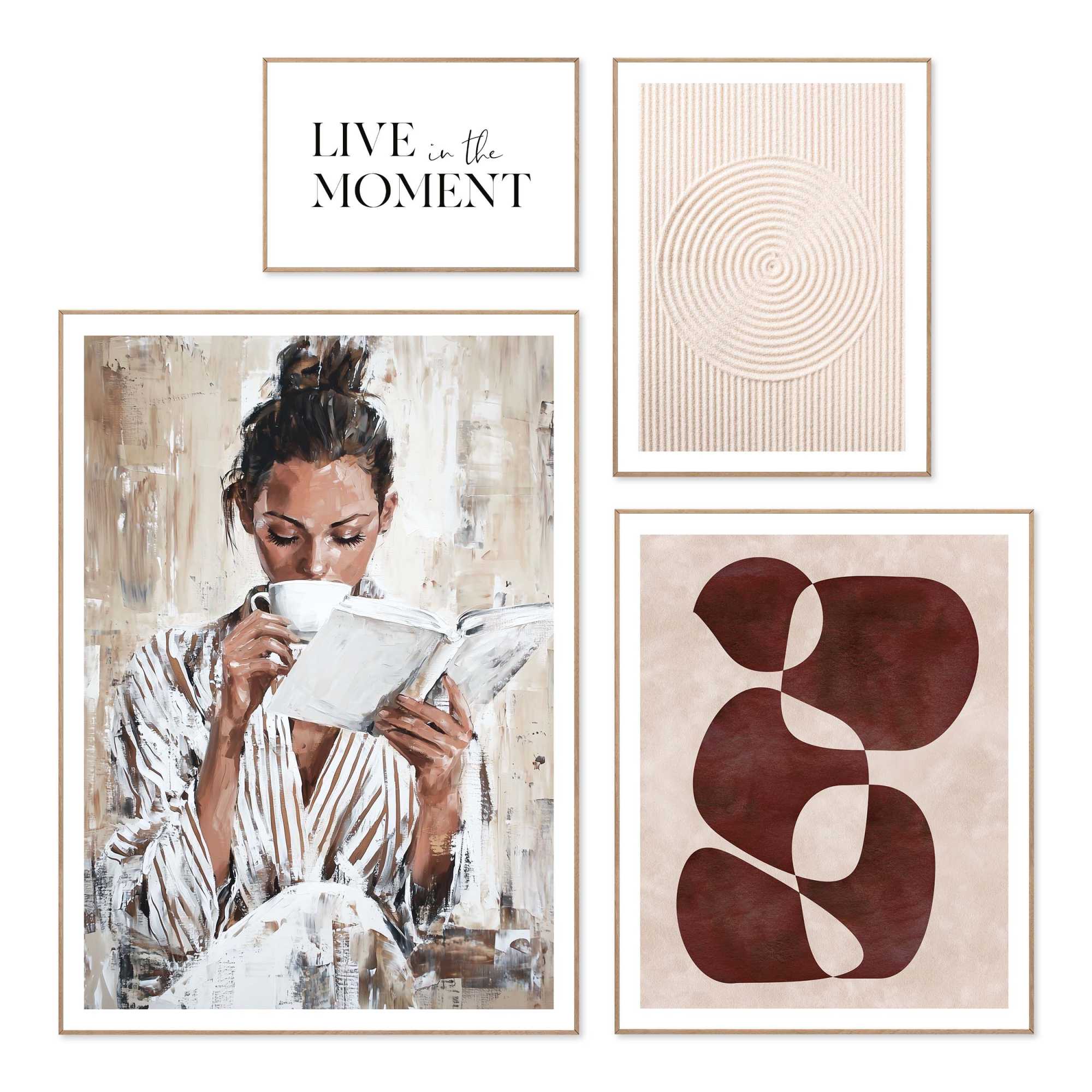 Reinders - Moment voor jezelf - Wanddecoratieset in verschillende form