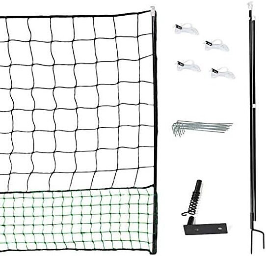 Kit clôture filet à poules 24 M avec porte 9 piquets double pointe