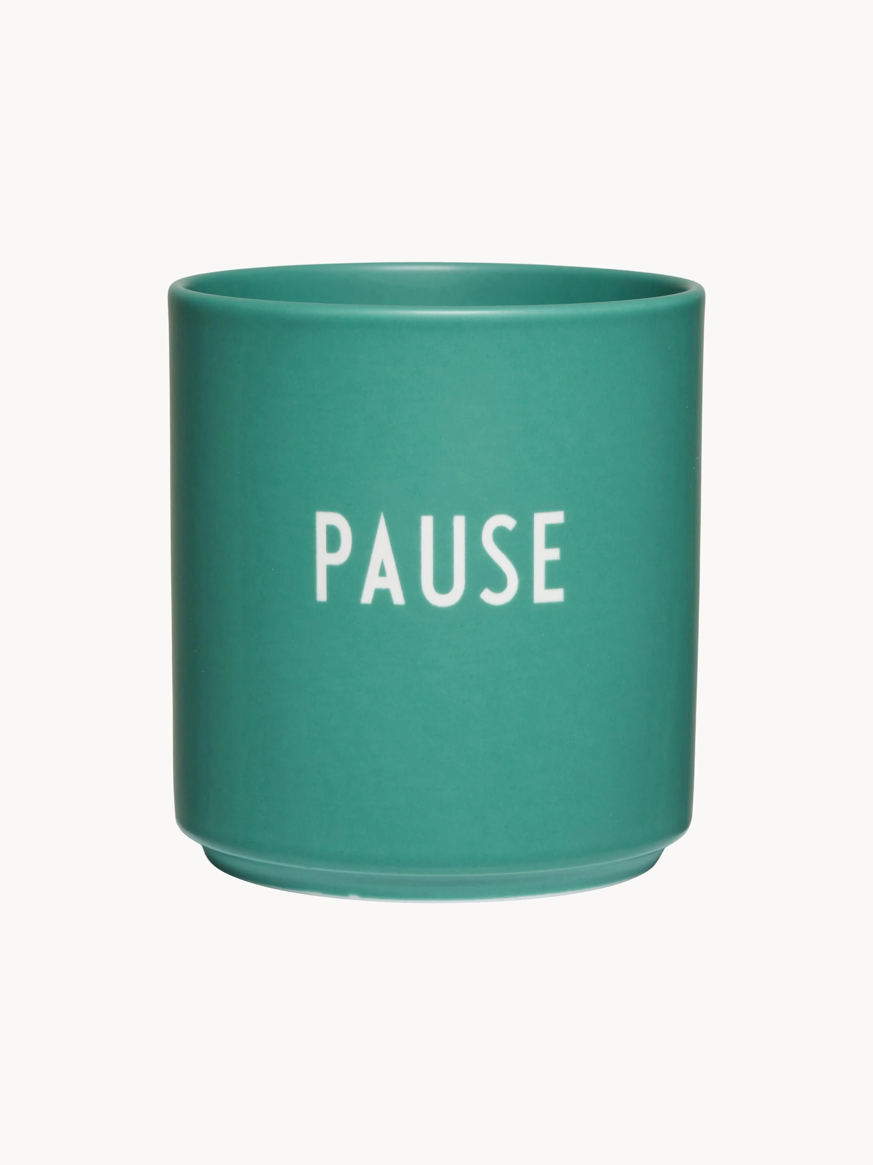 Design-Kaffeebecher Pause