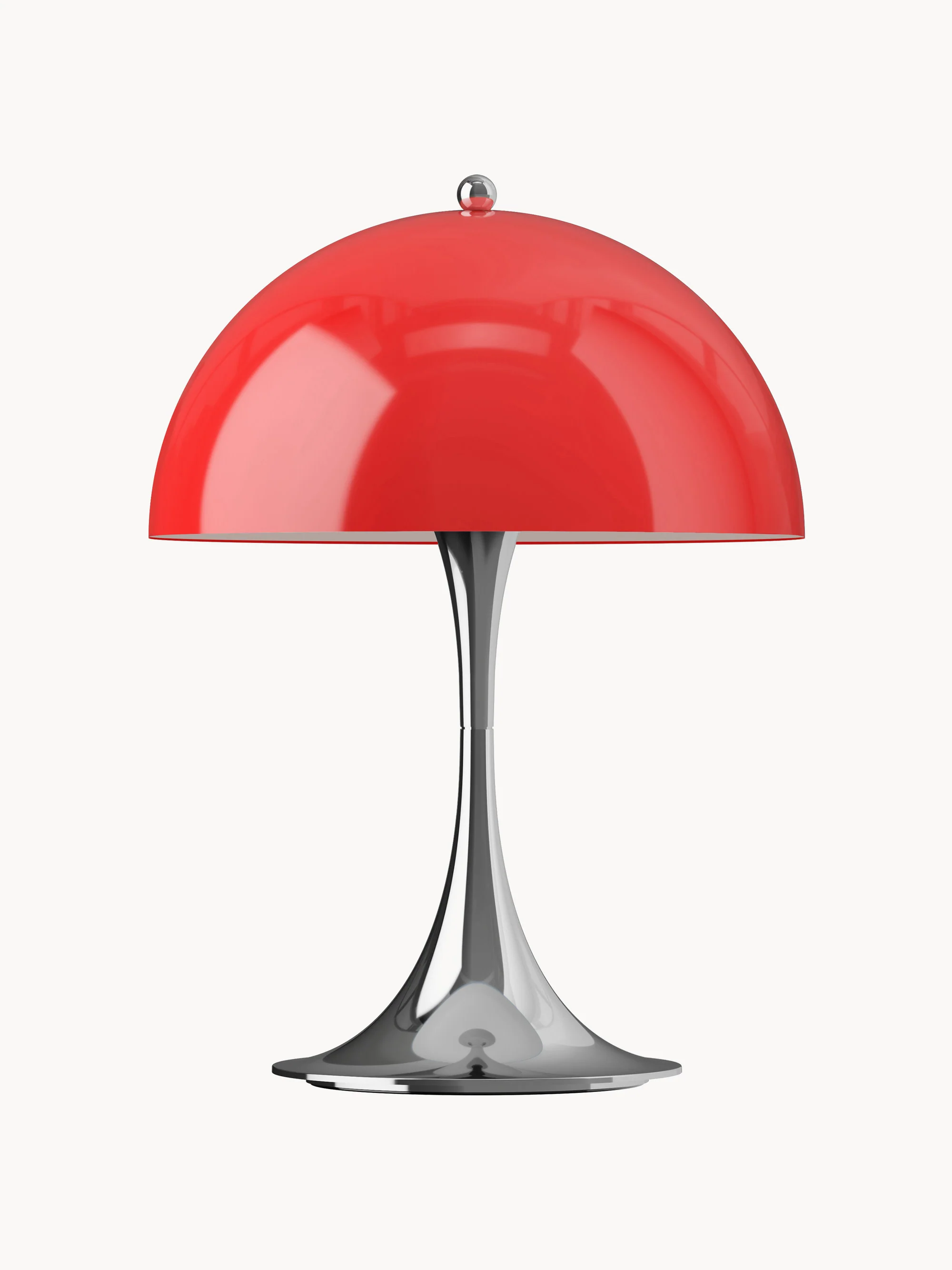 Mobile dimmbare LED-Tischlampe Panthella 250, Design Verner Panton
