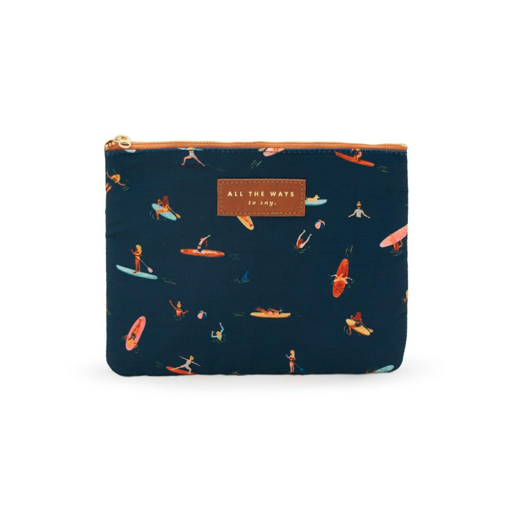 FILLES & PADDLE - Trousse motif Filles & Paddle