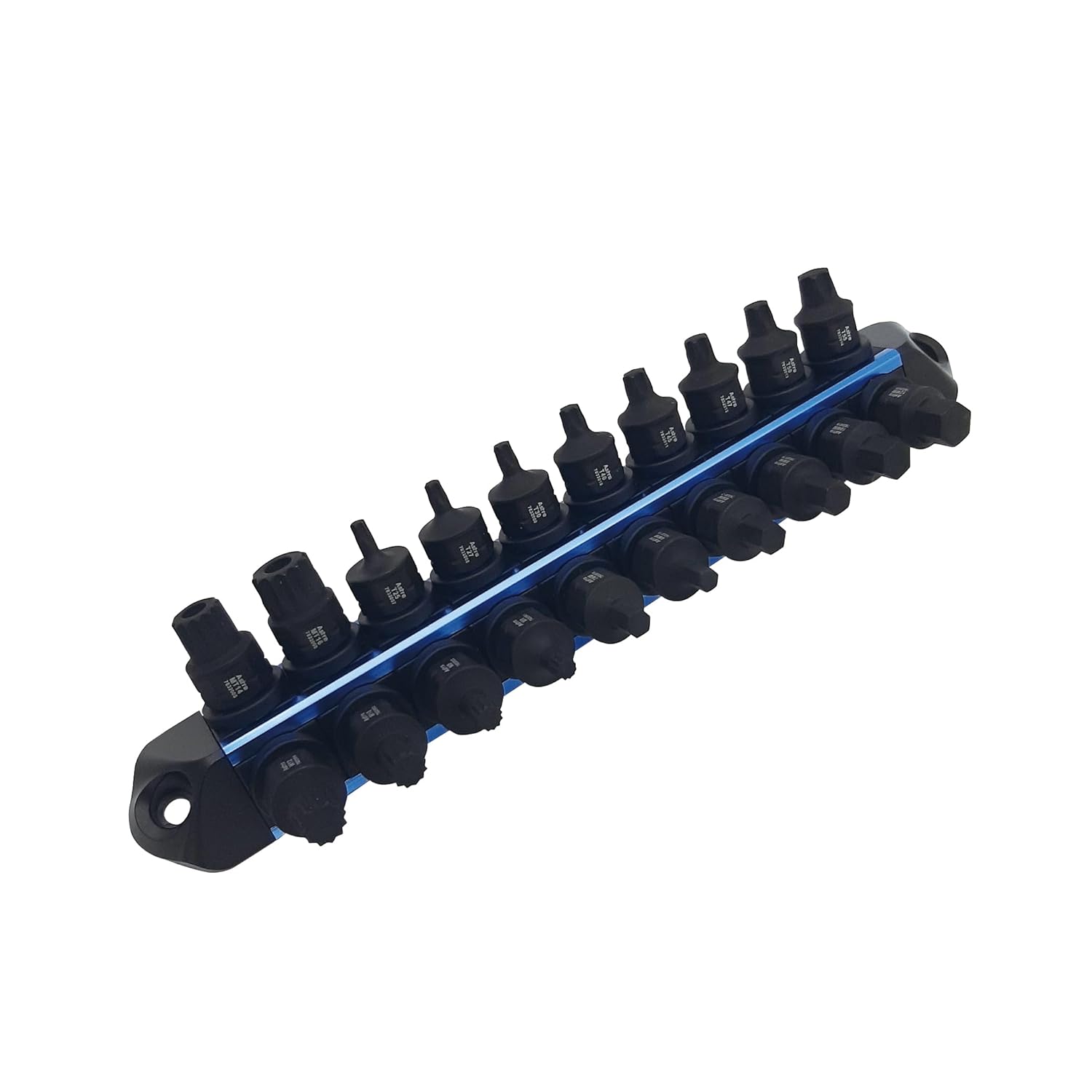 Astro Tools 78320 20pc 3/8 Drive with Outside Hex Nano Impact Torx, Metric Hex & Triple Square Bit Socket Set