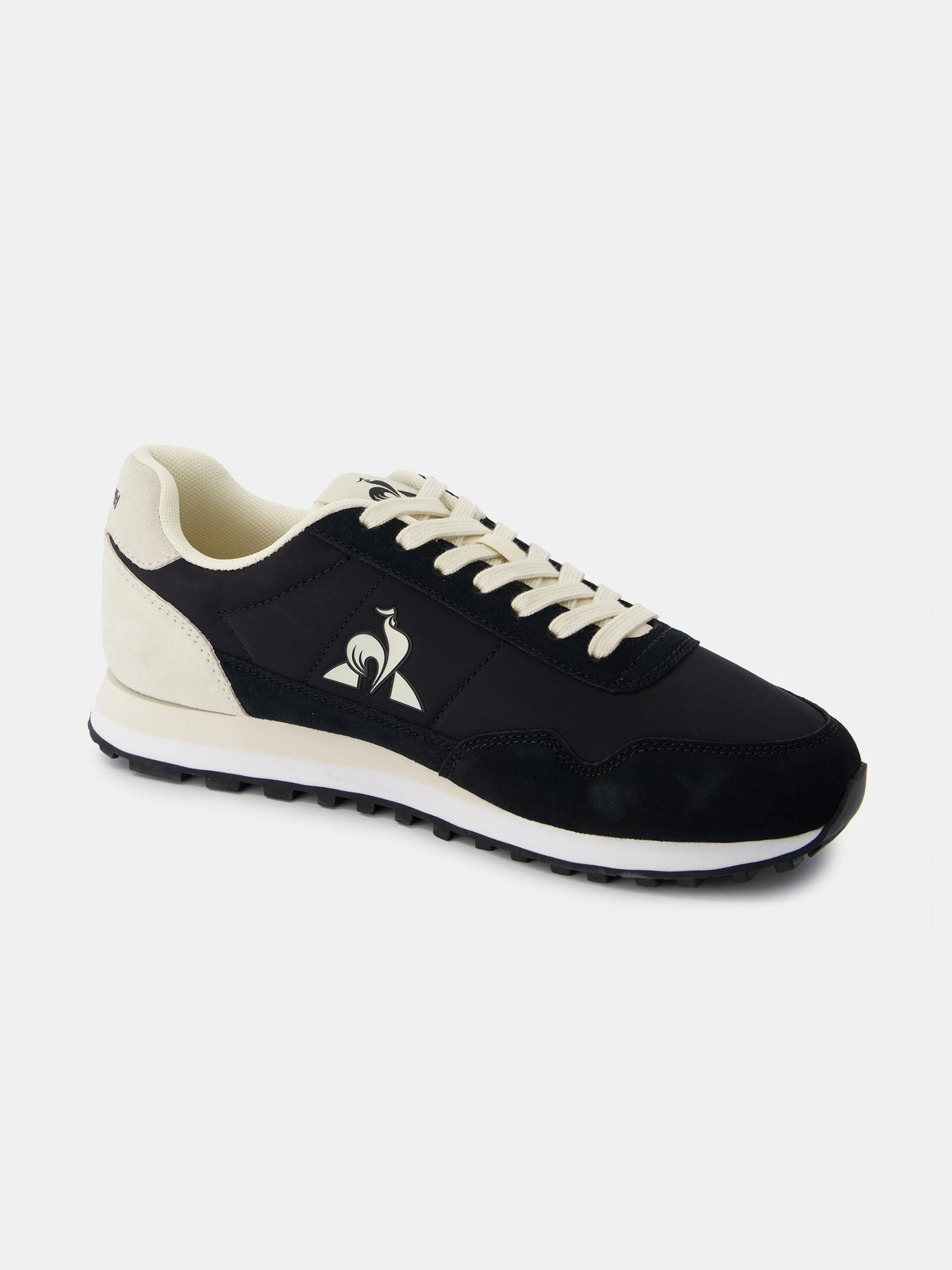 Basket retro-running en textile et suede Astra