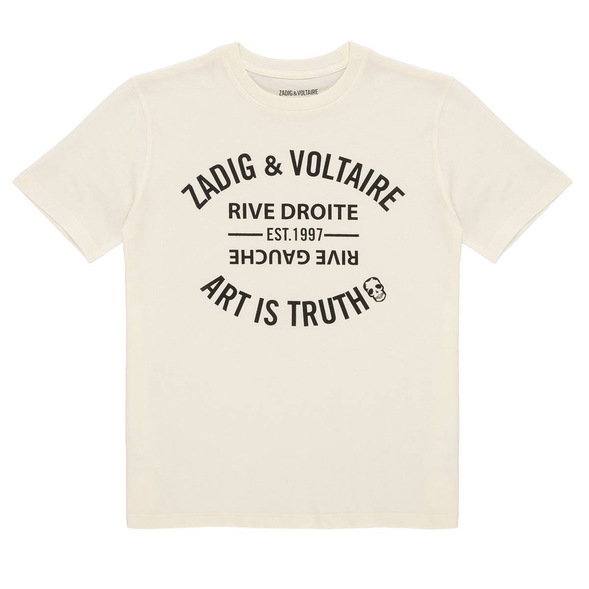 Zadig & Voltaire - X60628 - White / Broken / Black