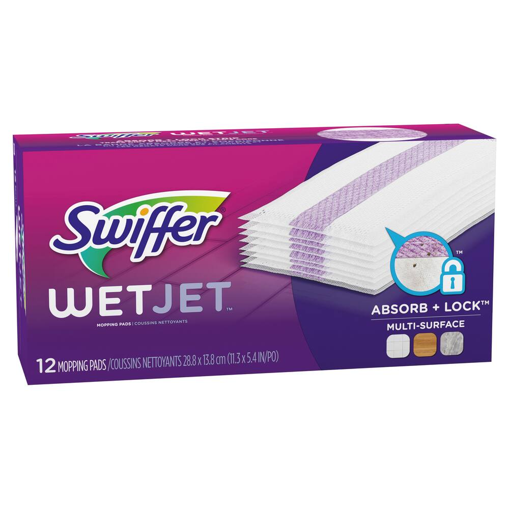 Swiffer WetJet Multi-Surface Mop Refills / Mop Pads, Assorted Quantities