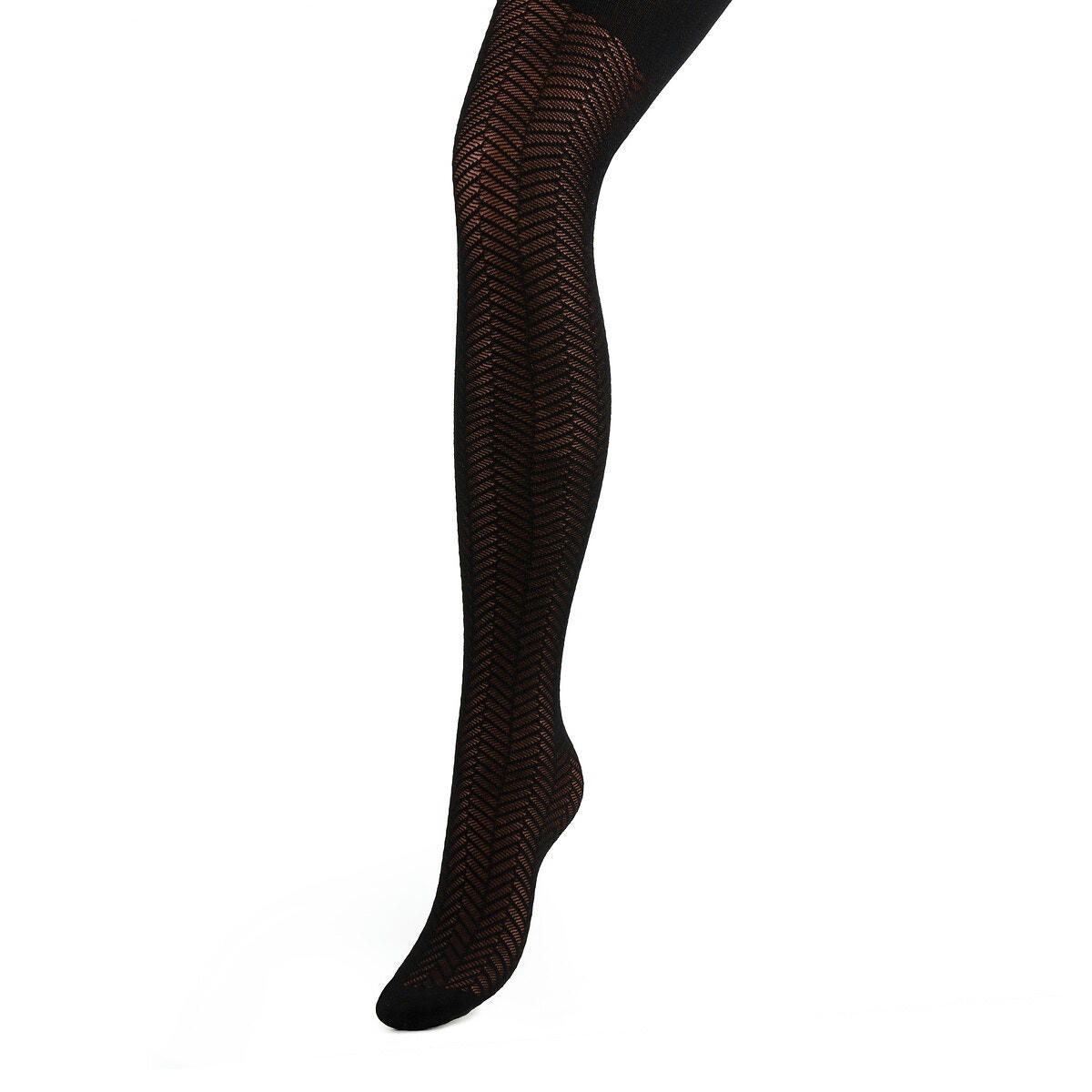 Collants opaques micro-motifs