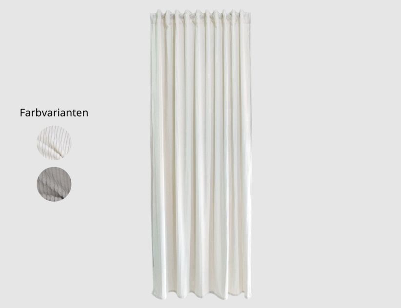 Verdeckte Schlaufe Cord 235x140cm