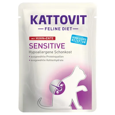 Kattovit Sensitive Pouches 24 x 85g
