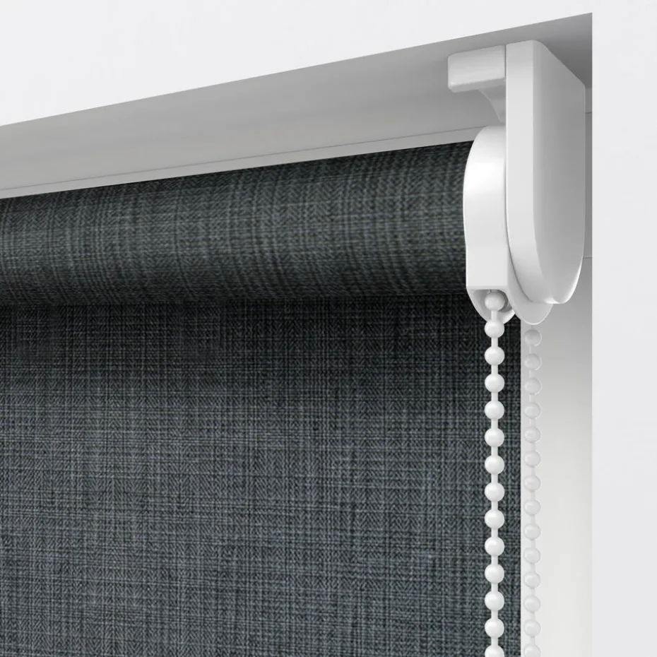 Kwantum Rolgordijnen | Rolgordijn Naomi  Antraciet