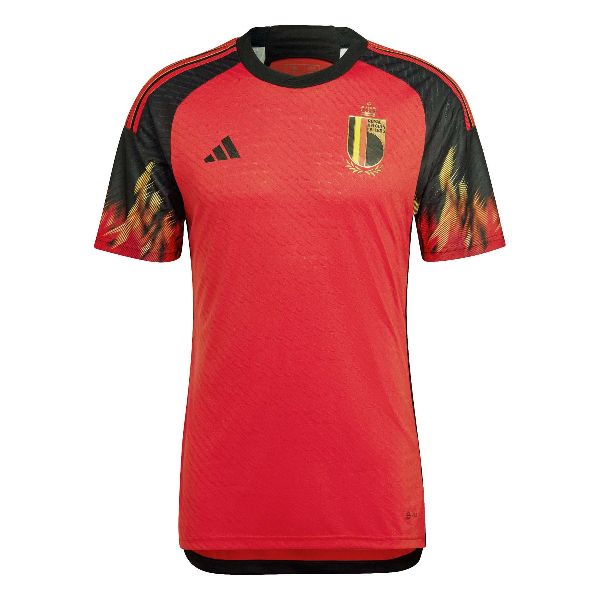 Custom Belgium National Team adidas 2022/23 Home Authentic Jersey - Red