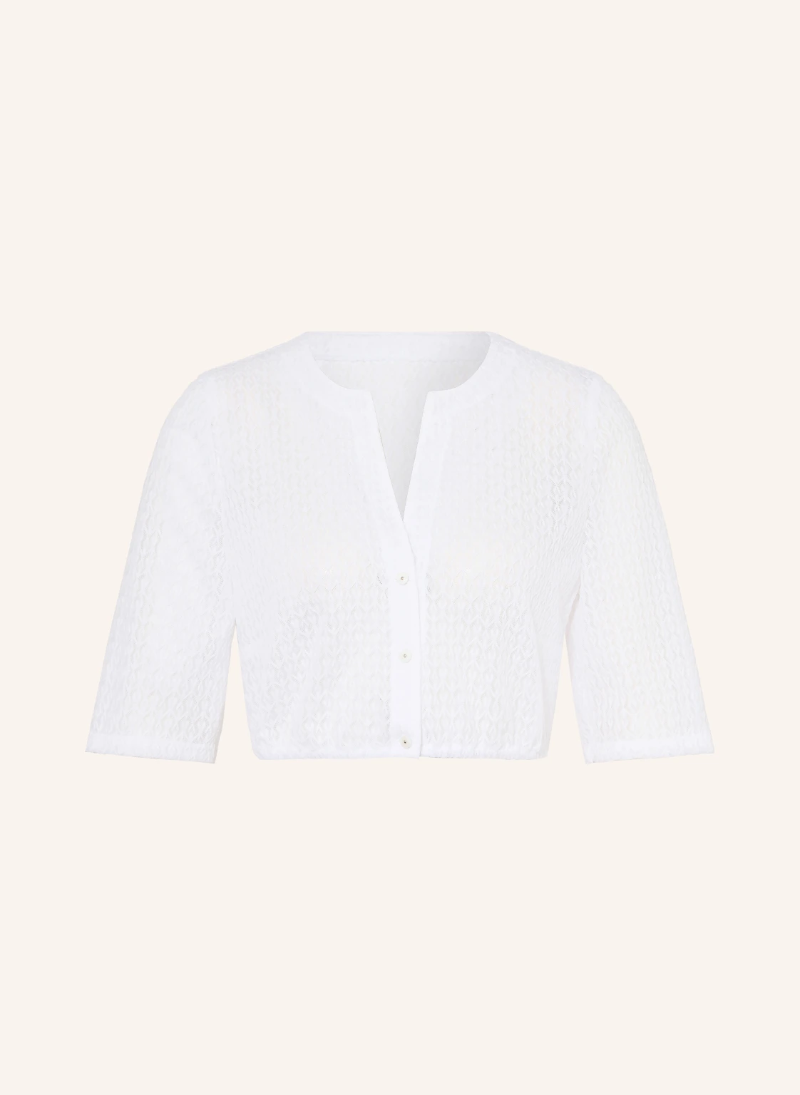 WALDORFF Dirndlbluse ALESSA aus Spitze mit 3/4-Arm