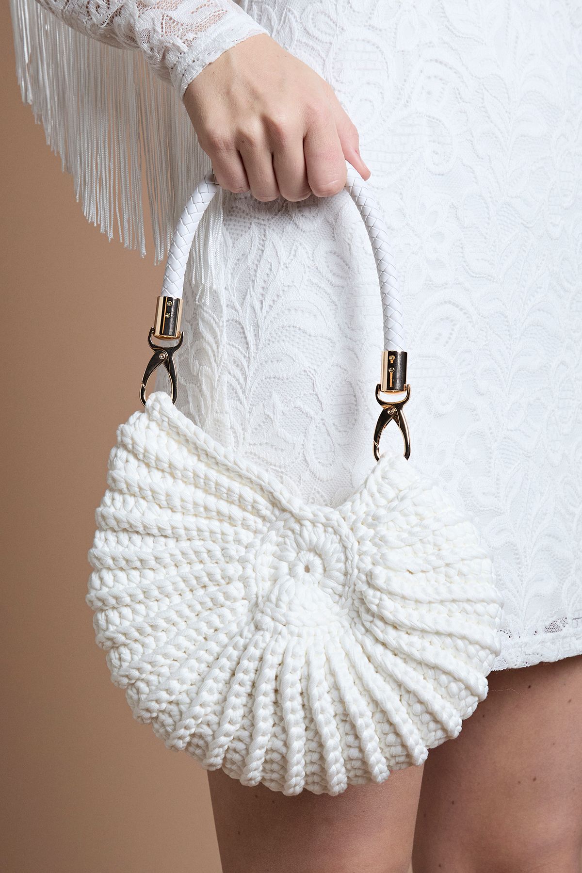 Coast Knitted Shell Grab Bag