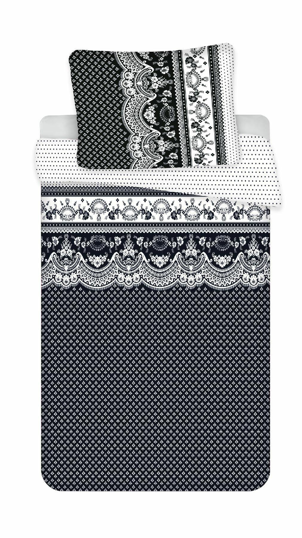 Komplet pościeli 4 szt. 140x200-2szt 70x90 - 2szt. Ornamenty z mikrofibry