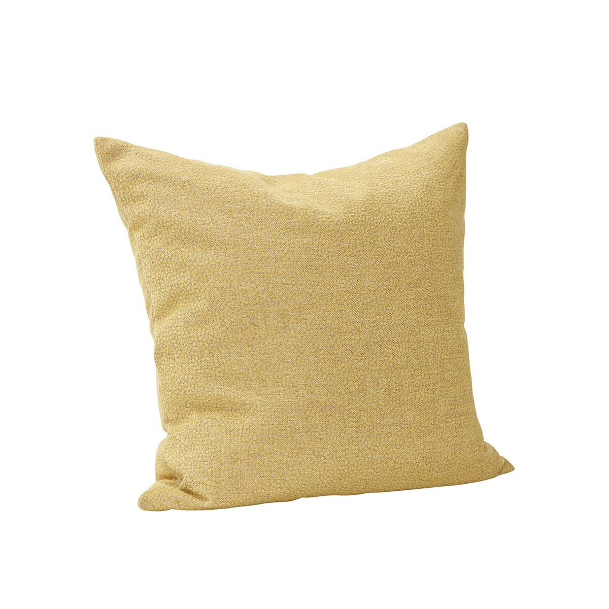 POPPY - Coussin en tissu jaune 60x60cm