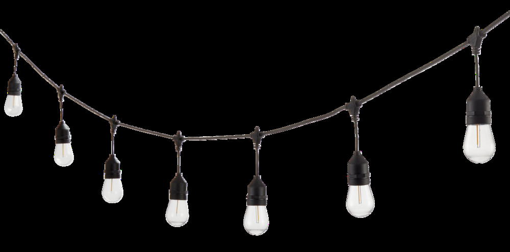 NOMA Indoor/Outdoor Warm White LED Solar Solar Filament String Lights, 7.3-m