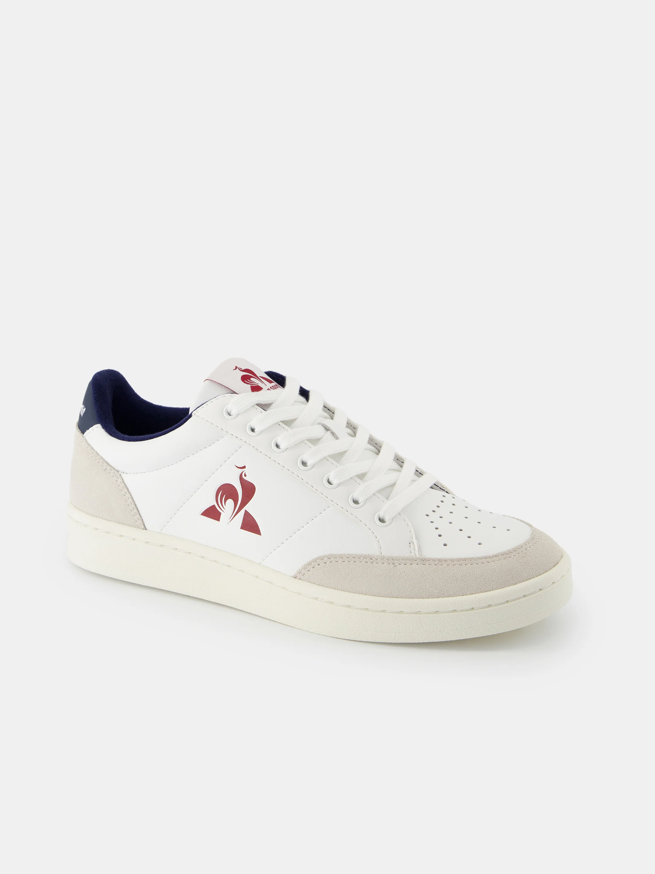 Sneakers de ville en cuir et détails suede Courtnet