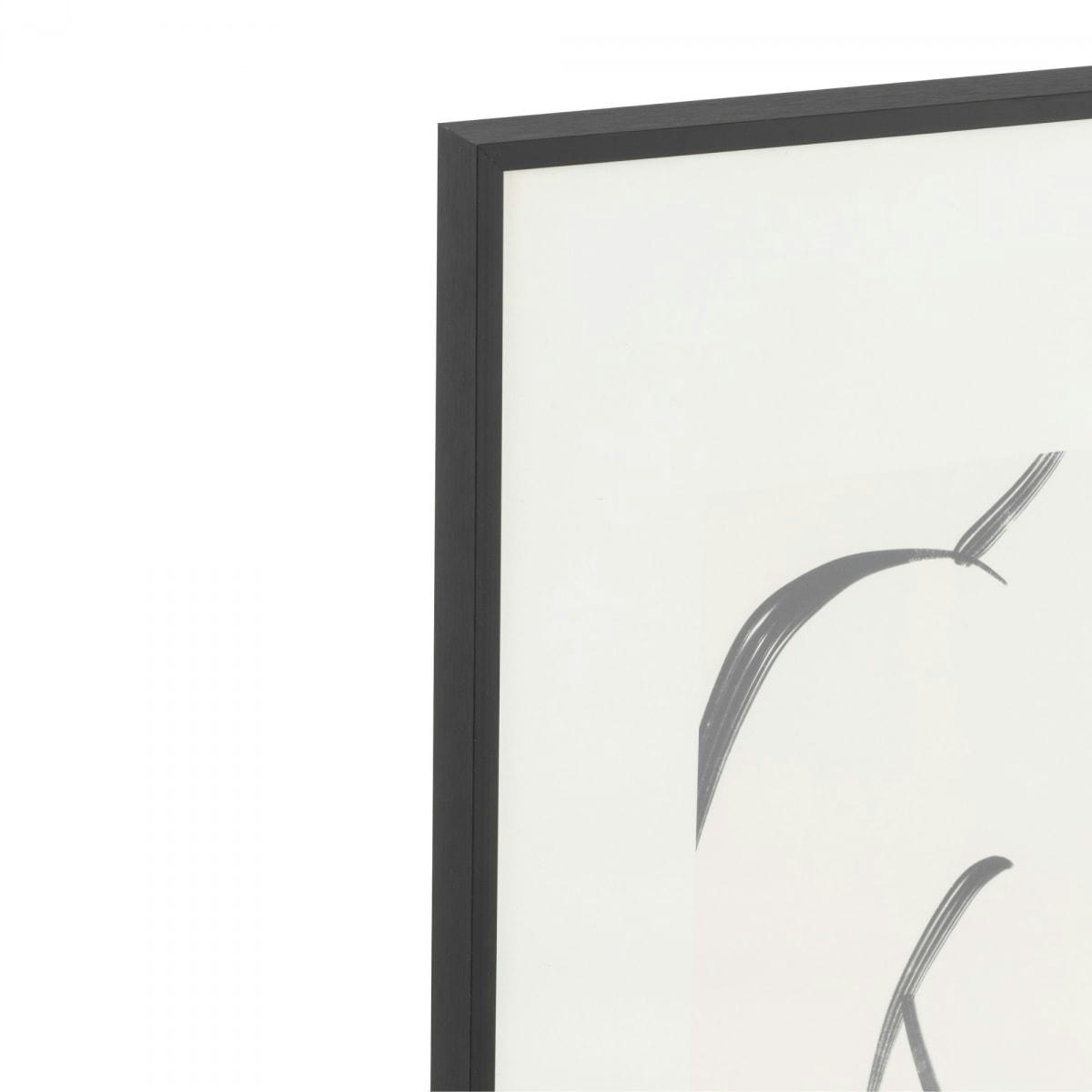 AMBRA - Tableau contemporain corps de femme noir et blanc