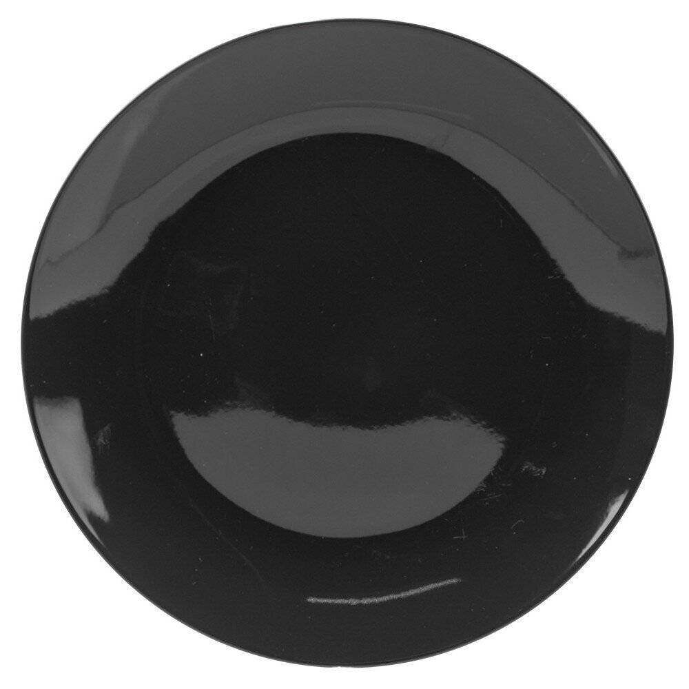 Assiette à dessert rayure noire et blanche Ø20.5cm
