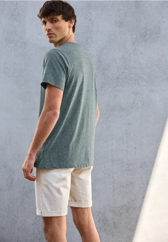 Melange Henley T-Shirt