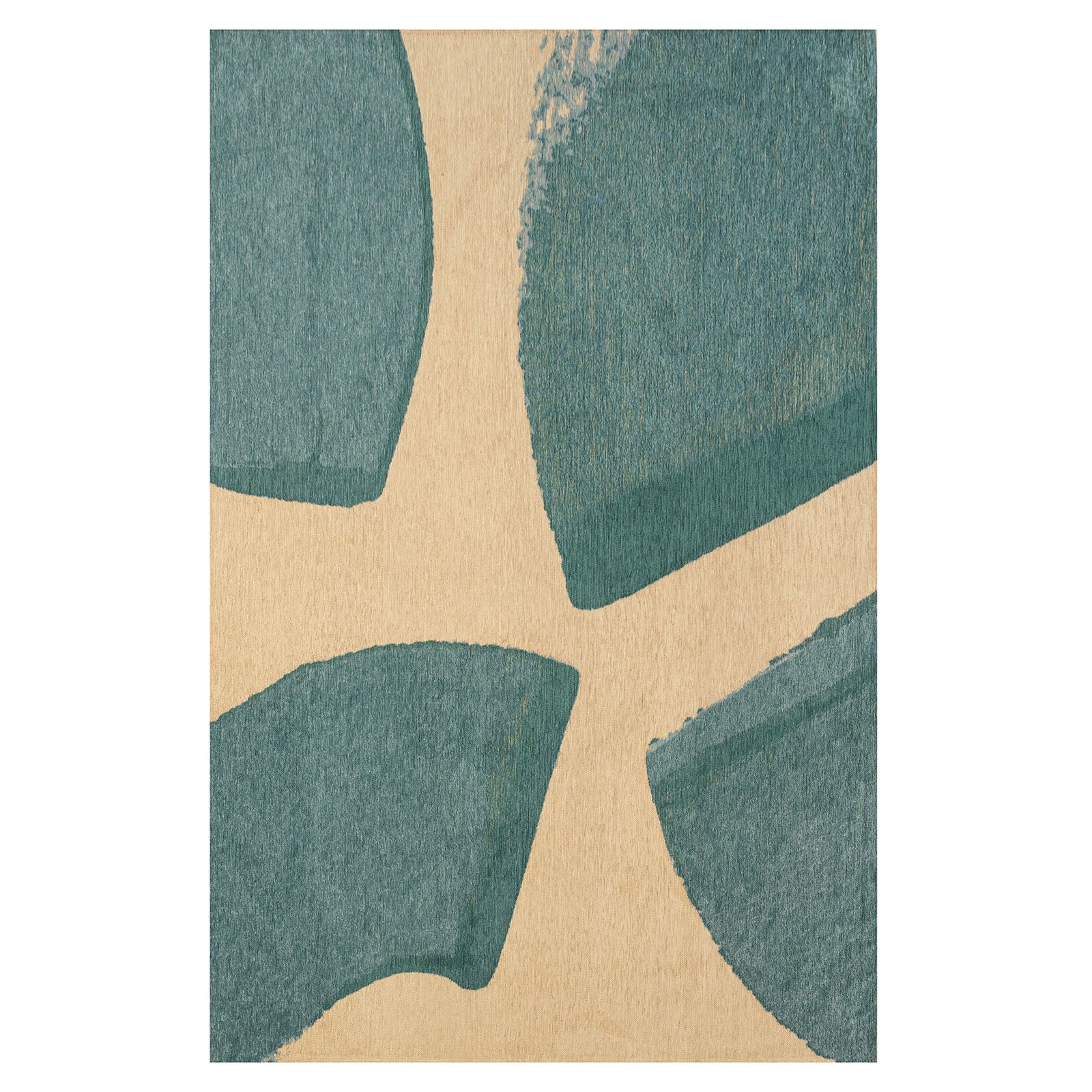 Lola&Moi vloerkleed Azurite - blauw - 140x200cm