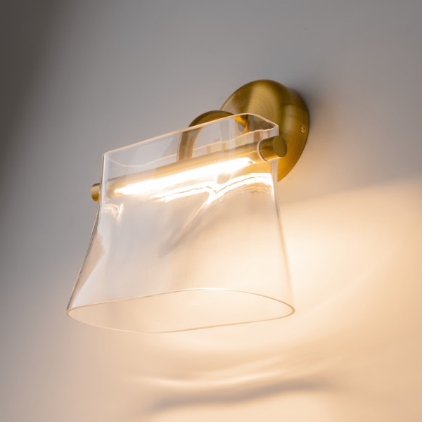 Kinkiet Cabaretzłoty LED 1x8W 850lm wym:27x17,5x23cm IP20 Maytoni