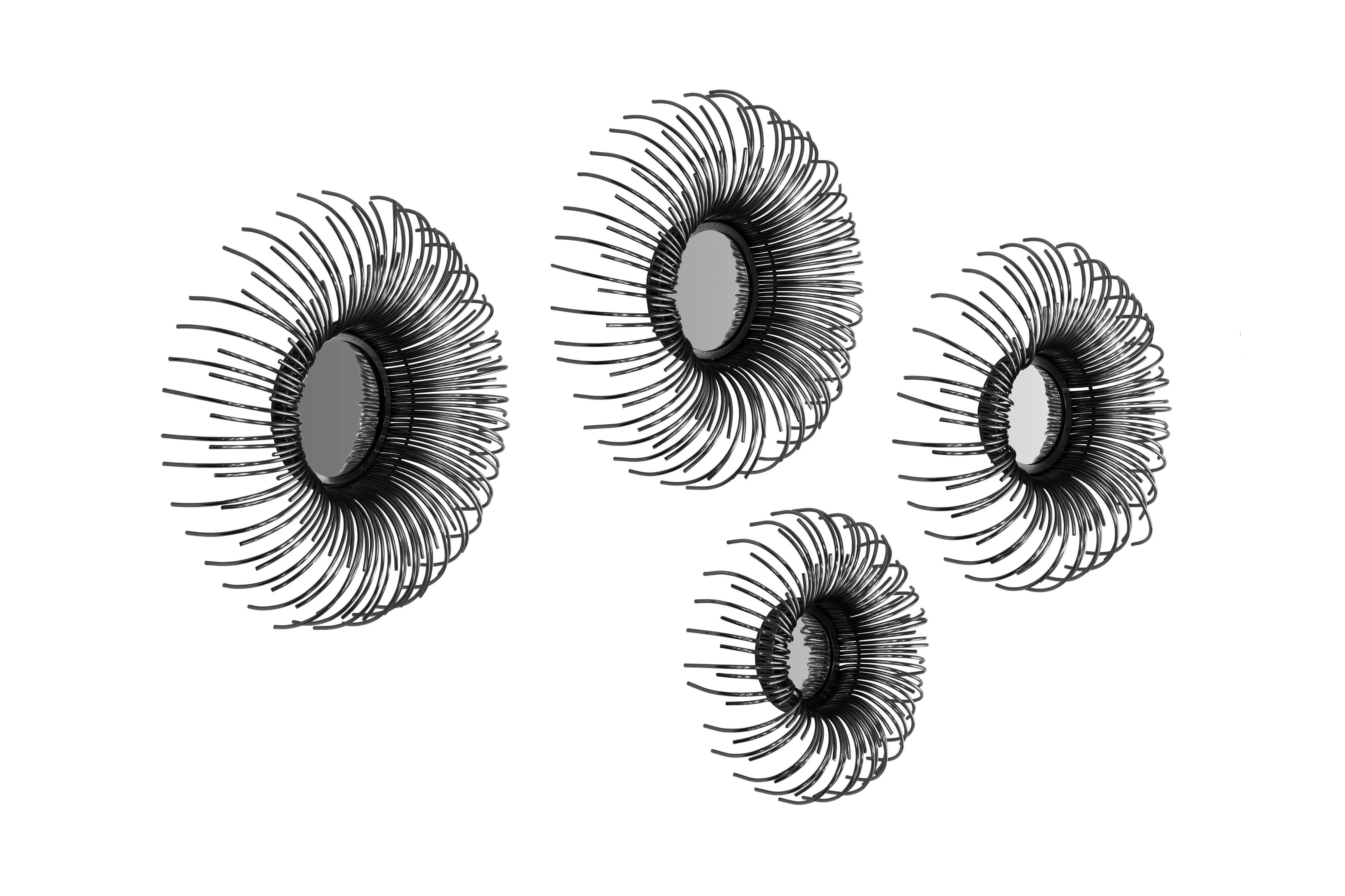 Set van 4 wandspiegels Philou