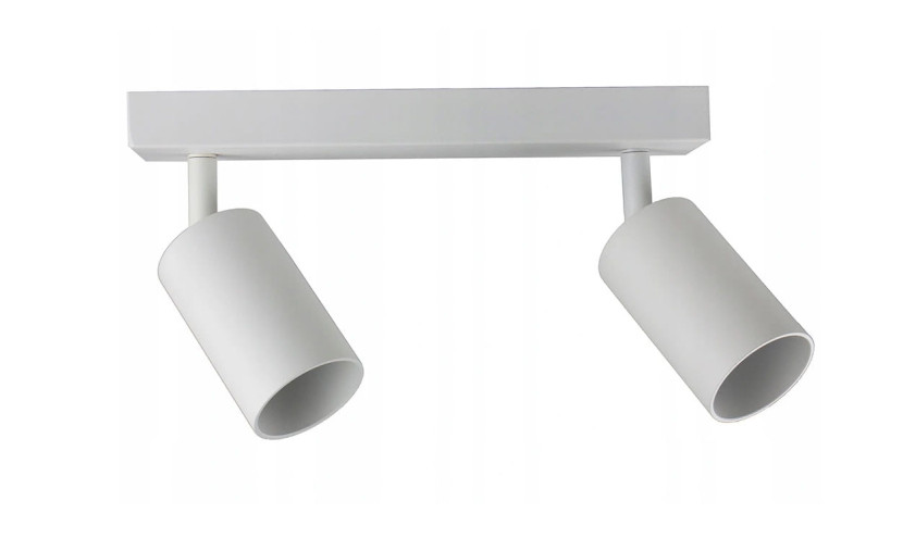 Lampa sufitowa Spoti 2xGU10 biała