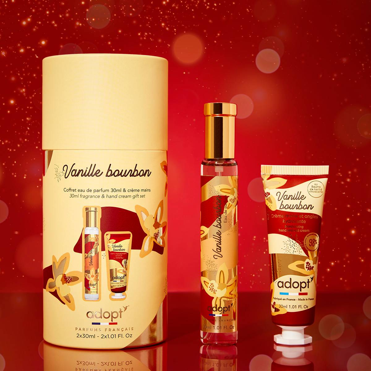 Vanille BourbonCoffret eau de parfum 30 ml   creme mains 30 ml