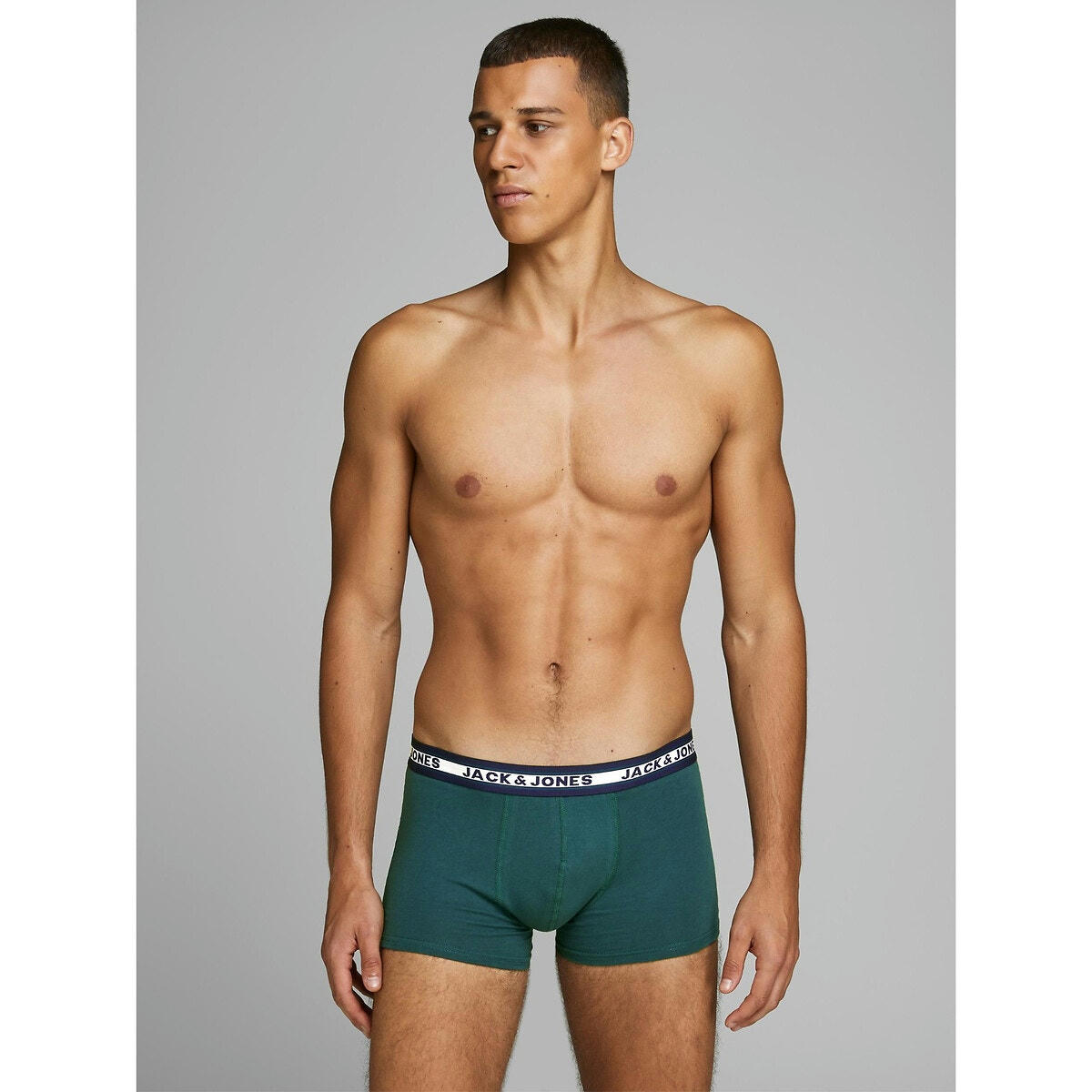 Lot de 5 boxers unis