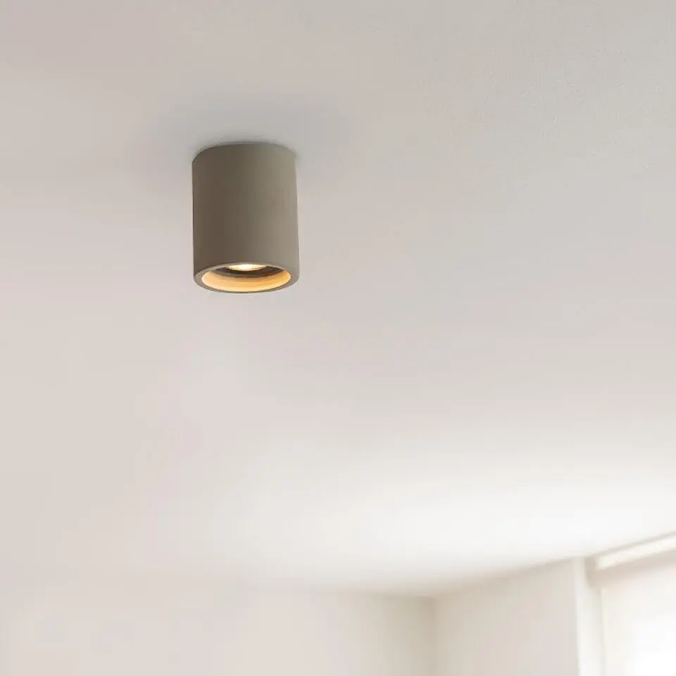 Qazqa spot deep grijs gu10