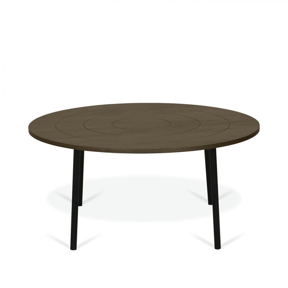 PLY - Table basse  placage noyer