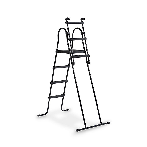 échelle de piscine EXIT pour hauteur de cadre de 108-122cm noir