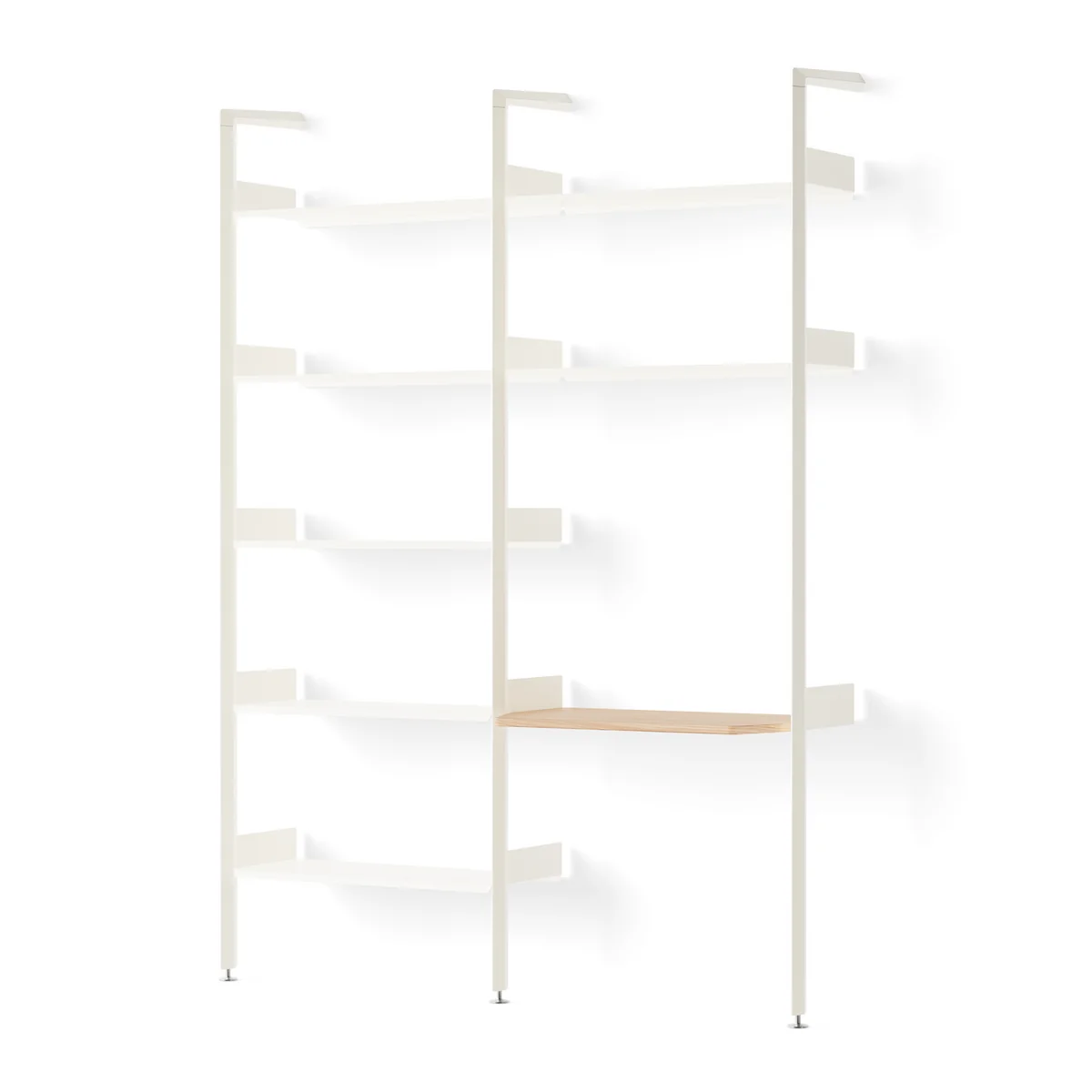 &Tradition - Rombe Konfiguration B Regal mit Schreibtischplatte
