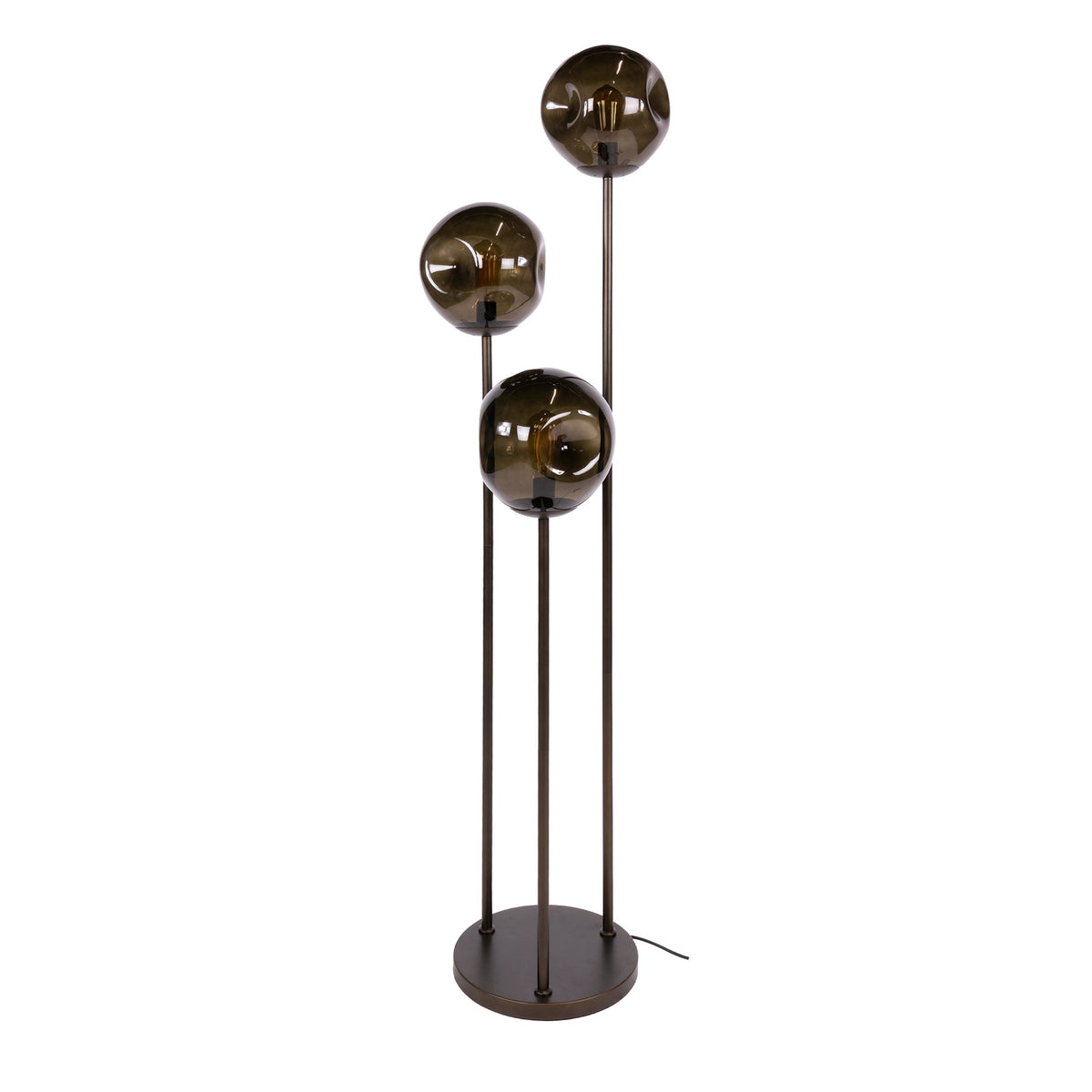 Giga Living Vloerlamp Stellar - Bruin Metaal - Ø30x165cm