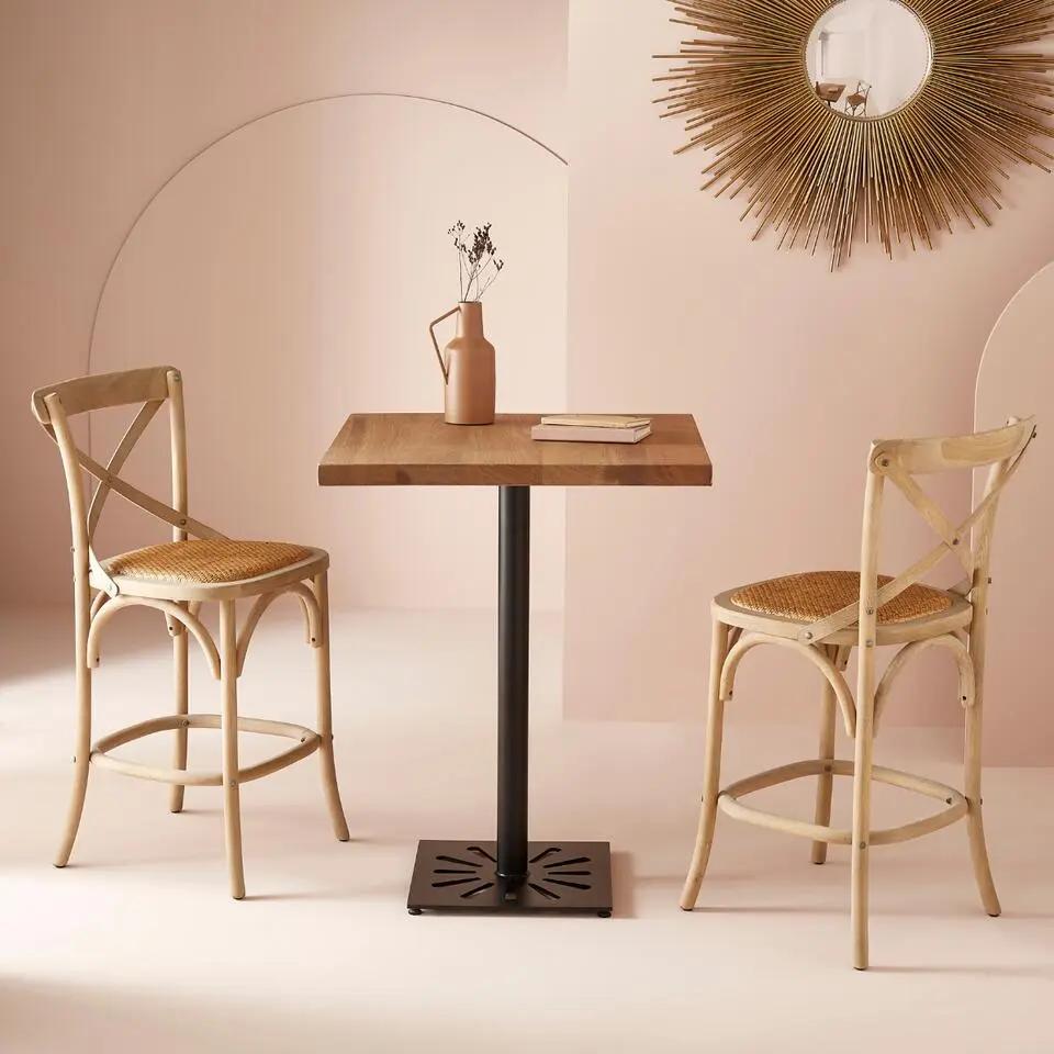 Signature - BISTROT Barkruk - Naturel - 50x96x51 cm