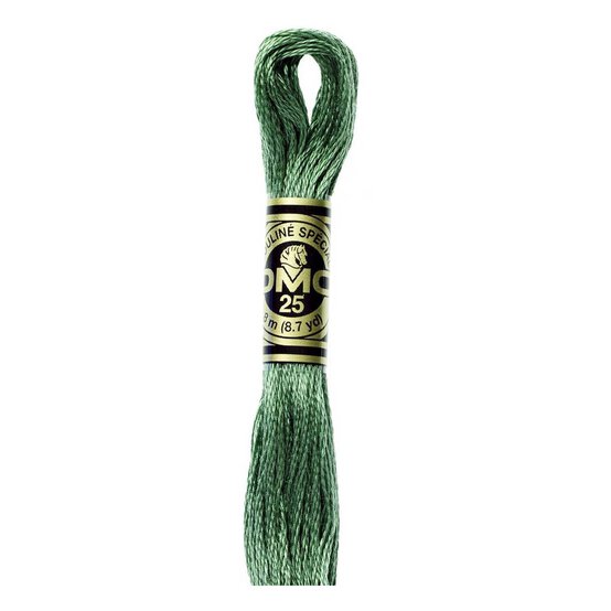 DMC Green Mouline Special 25 Cotton Thread 8m (367)