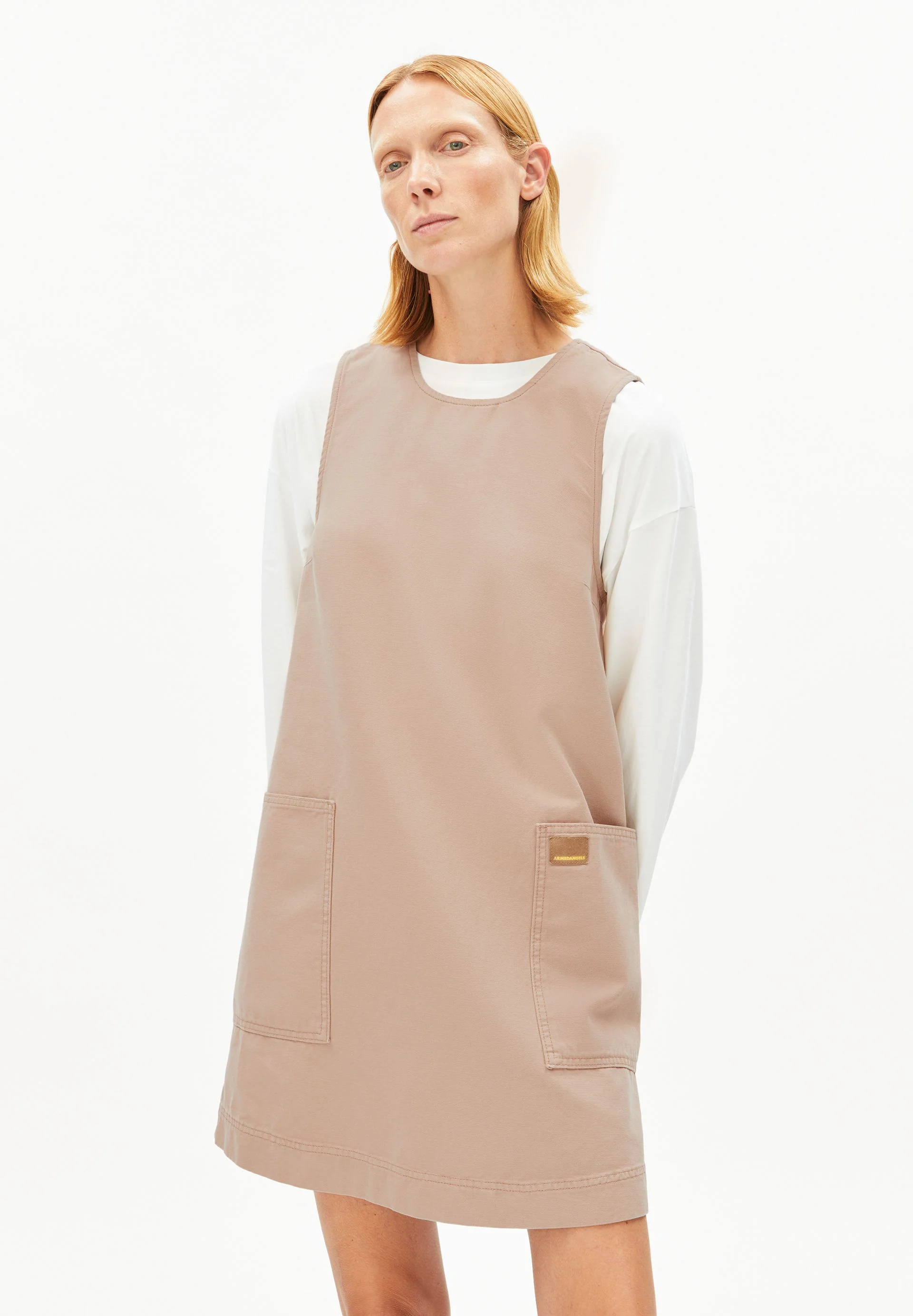 WORKWEAR CANVAS MINI-KLEID