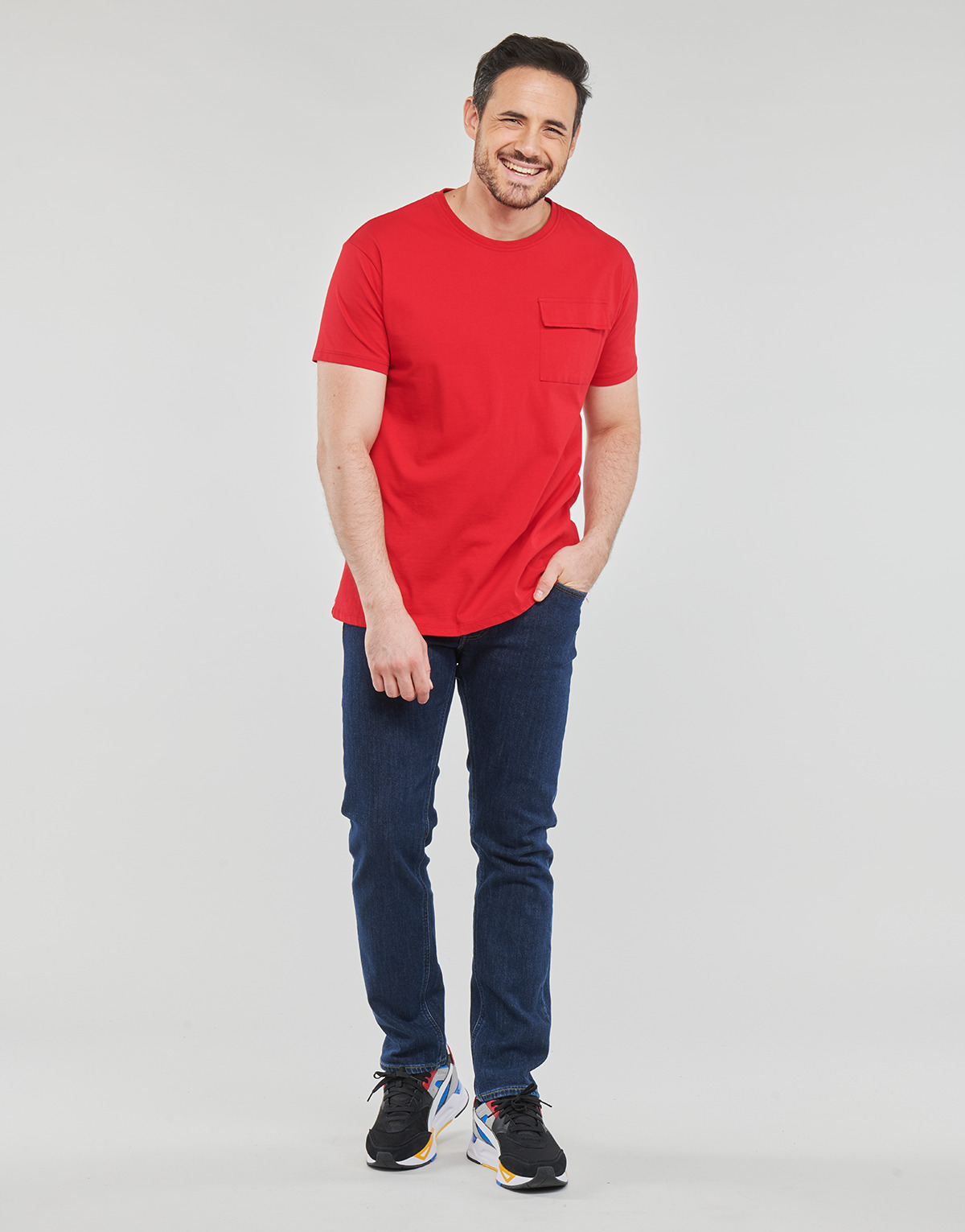 Lee - Daren zip - Dark / Stone