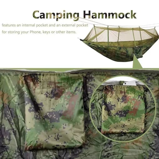 NNEOBA camouflage double hammock