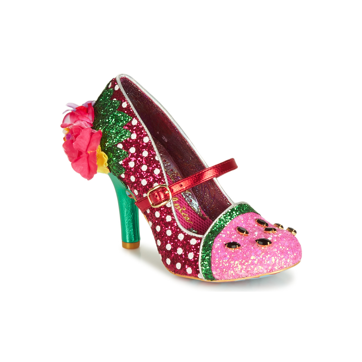 Irregular Choice - CRIMSON SWEET - Pink / Green
