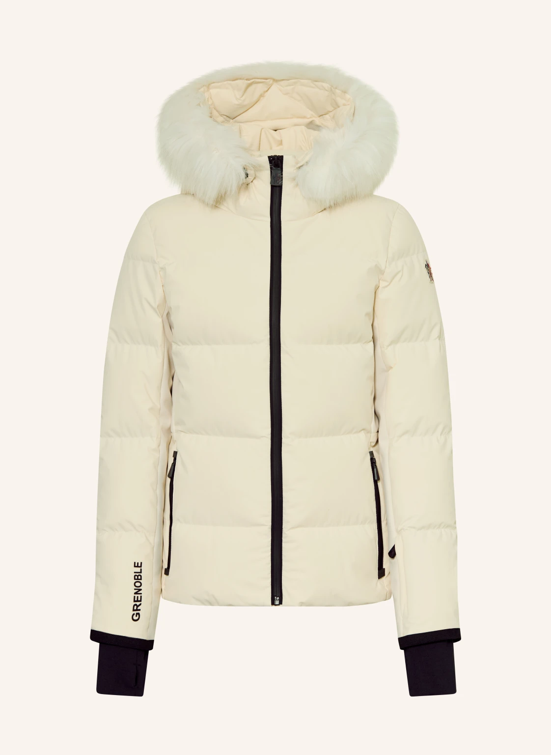 MONCLER enfant Daunen-Skijacke NEW GUYANE mit Kunstfell