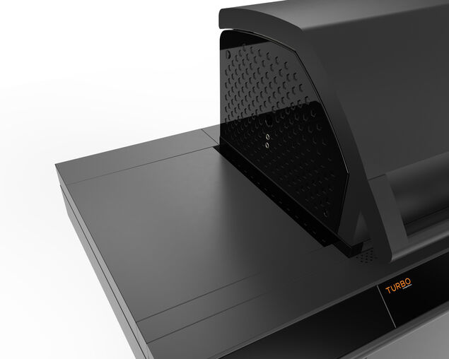 Ziegler & Brown Turbo Classic 5 Burner BBQ on Cart with Side Burner & Shelf (T Series)