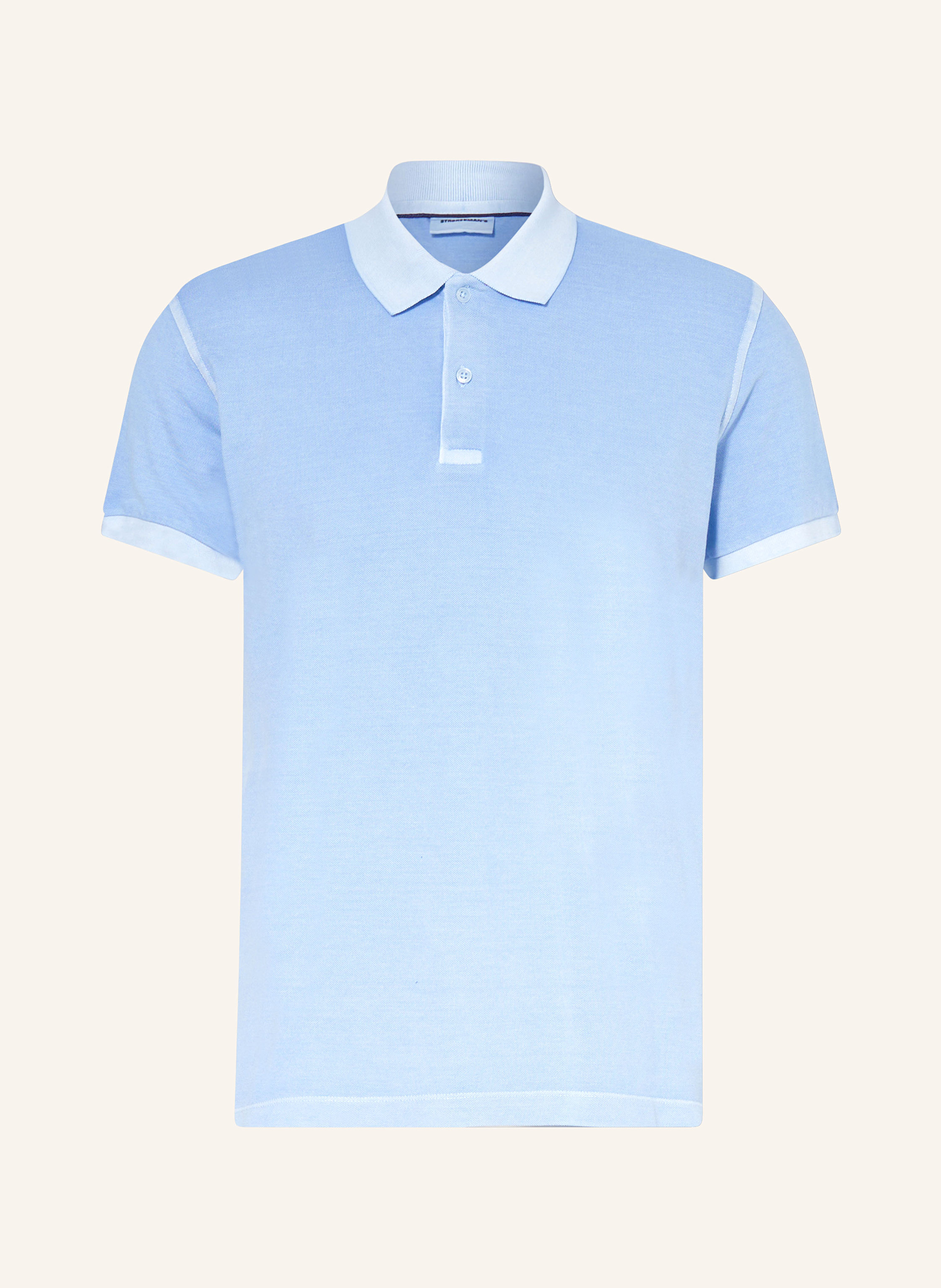 STROKESMAN'S Piqué-Poloshirt