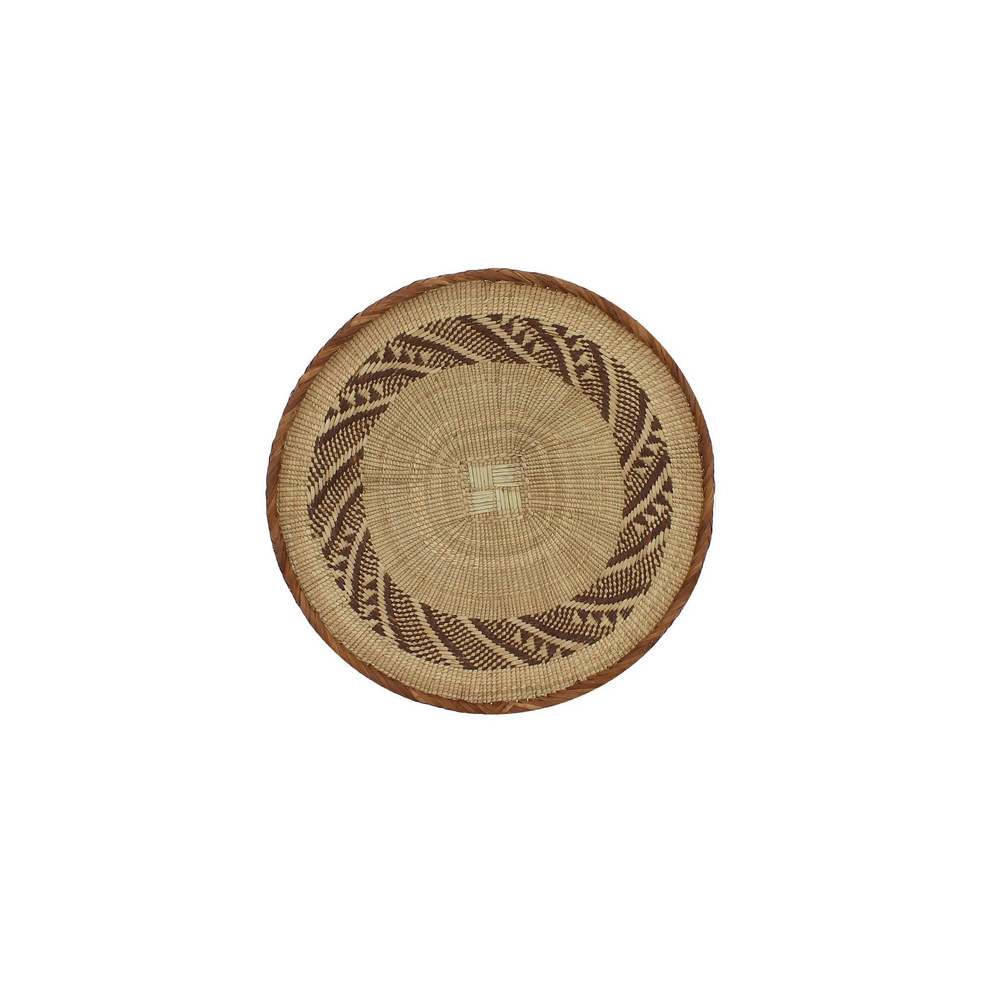 LIMPO - Panier mural tissé à la main Zimbabwé 33/38cm