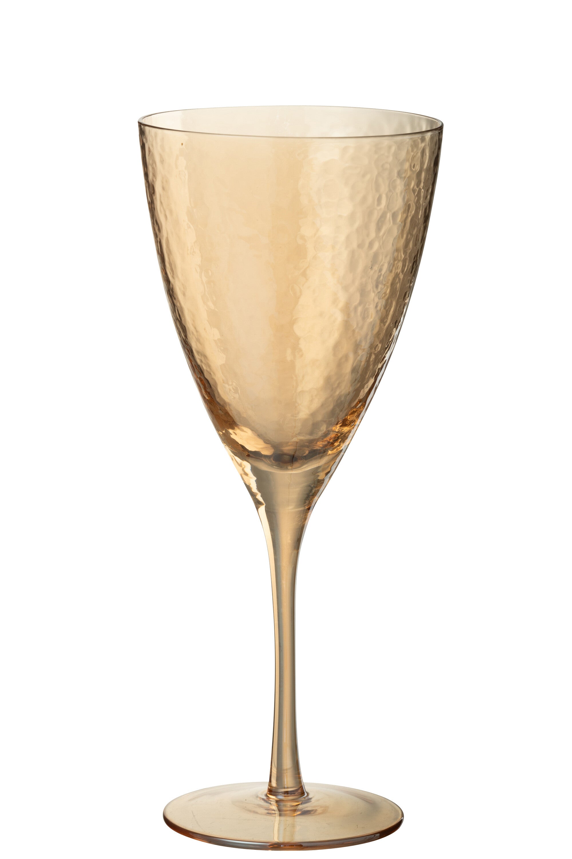 J-Line wijnglas - glas - goud